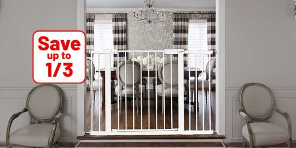 Save up to 1/3 on selected Cuggl safety gates.